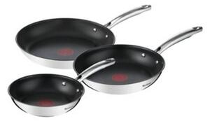 Тиган Tefal G732S334 Черен Стомана Неръждаема стомана Ø 24 cm Ø 20 cm (3 броя)
