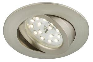 Briloner 7296-012 - LED Димируема лампа за вграждане/6,5W/230V IP23 хром