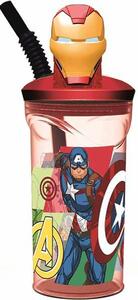 Чаша със Сламка The Avengers Seven Wonders Iron Man 360 ml
