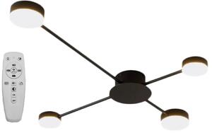 Плафон с 4 рамена BLACK LED APP519-4C