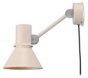 Anglepoise Стенна лампа тип 80 W2, бежова, Ø 15 см, с щепсел, Затъмняване, Бежов, Дневна/трапезария, Алуминий, Дизайн