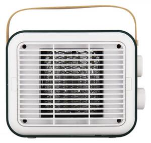 Вентилаторна печка ELITE EFHR-1383 Ретро, 1500W, До 15 м2, PTC нагревател, 3 степени, Защита при преобръщане, Бял/горчица