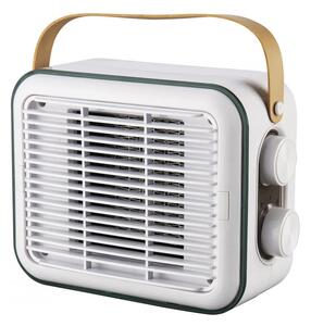 Вентилаторна печка ELITE EFHR-1383 Ретро, 1500W, До 15 м2, PTC нагревател, 3 степени, Защита при преобръщане, Бял/горчица