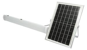 Лампа led 300w, 6500k със соларен панел, дистанционно и акумулатор 7200mah