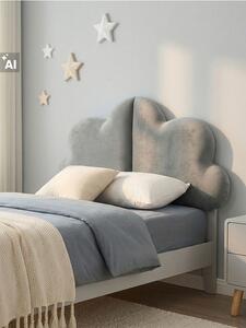 Sinsay - Тапицирани стенни панели във формата на облак 2 pack - Светло сиво