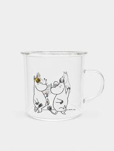 Sinsay - Стъклена чаша с дръжка The Moomins - многоцветен