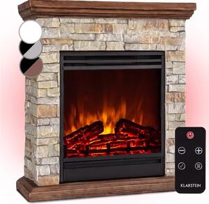 Klarstein Etna Електрическа камина 1800W Седмичен таймер Дистанционно управление LED
