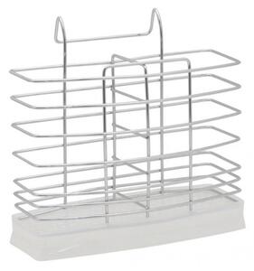 Сушилник за съдове Rosberg R53003B, 16.6 cm, хром, хром
