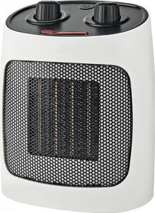 Керамична печка за отопление ELITE ECH-1373, 2000W, До 20 м2, 2 режима, Светлинен индикатор, Защита срещу преобръщане, Бял/черен