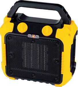 Керамична печка за отопление ELITE ECH-1372, 2000W, До 20 м2, 3 степени, Защита срещу преобръщане, Черен/жълт