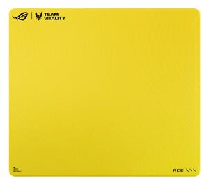Подложка за мишка Asus ROG Hone Control Ace L Vitality Edition, гейминг, жълта, 490 x 420 x 4 мм