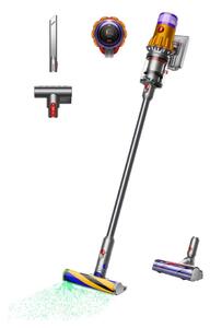 Прахосмукачка Dyson V12 Absolute SV46, вертикална/ръчна, безжична, 0.35 л. капацитет на контейнера, до 60 минути време на работа, 11 циклона, 10 скорости, сива