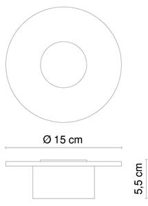 GLOBO 32401 - LED Екстериорна лампа DANA 10xLED/0,06W/3V/230V IP44