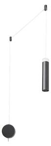 Rabalux 5640 - LED Полилей на верижка ANDROMEDEA LED/7W/230V черна s с ключem