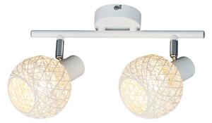 Rabalux 5618 - Таванна Точково осветително тяло HAZEL 2xE14/15W/230V