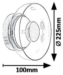 Rabalux 5392 - LED Аплик LORELL LED/8W/230V