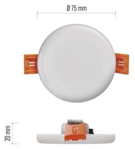 LED Лампа за вграждане в баня LED/6W/230V IP65