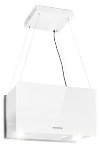 Klarstein Kronleuchter L, островен абсорбатор, 60 см, рециркулационен изход 590 м³/ч, LED, докосване, бял