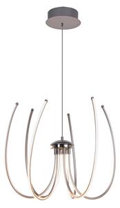 Rabalux 2434 - LED Полилей ALISHA LED/62W/230V сребърна