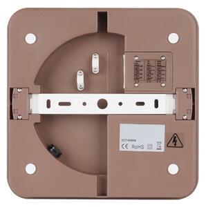 Brilagi -LED Външно таванно осветително тяло BENE LED/24W/230V 26x26 cm кафяво IP54