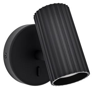 Eglo 902031 - Стенно спот осветително тяло PORTILLO 1xGU10/5W/230V черно
