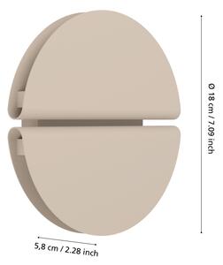 Eglo 902121 - LED външен стенен осветител PIANOSA LED/4,5W/230V IP44 бежов