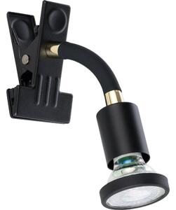 Eglo 300914 - LED лампа с щипка PARRINI 1xGU10/4,5W/230V черна