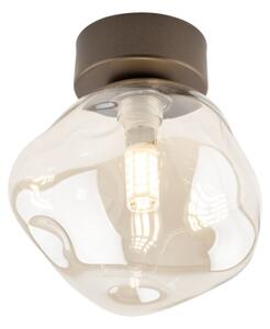 Плафон LAVA 1xG9/8W/230V, бронзов/опушено бежов
