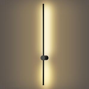 Brilagi - LED външно стенно осветително тяло AURA LED/20W/230V 3000K IP54 черно