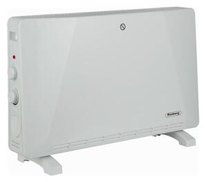 Конвектор Rosberg R51974E, 2500W, 3 степени на мощност, термостат, автоматично изключване, бял