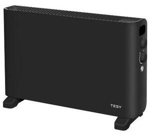 Конвектор Tesy CN 207 ZF B, 2000W, регулируем термостат, защита от прегряване, турбо функция, черен