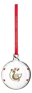 Стъклена коледна топка ø 6,5 cm Ann-Sofi Romme Annual Christmas Bauble 2025 – Holmegaard