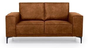 Светлокафяв диван от изкуствена кожа 164 cm Copenhagen - Scandic