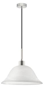 LED полилей на кабел 1xE27/60W/230V бял