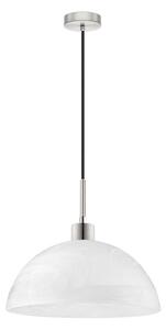 LED полилей на кабел 1xE27/60W/230V бял/черен