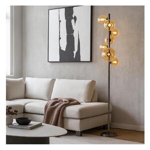 Brilagi - LED подова лампа MILLA 7xG9/3W/230V черен хром/злато