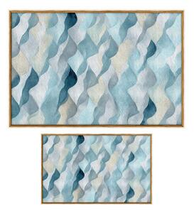 Сини килими за баня в комплект 2 бр. 60x100 cm – Foutastic