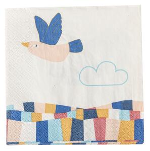 Хартиени салфетки в комплект 20 бр. 33x33 cm Colorine – Bloomingville Mini