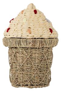 Детска кошница за играчки от морска трева в естествен цвят ø 28x41 cm Cillie – Bloomingville Mini