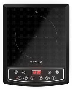 Индукционен котлон Tesla IC200B, 1500W, Керамика, Дигитален дисплей, 8 нива на мощност, 6 програми, Таймер, Черен
