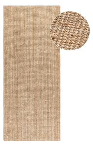 Пътека от юта в естествен цвят 80x200 cm Bouclé - Hanse Home