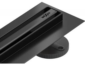 Mexen Flat 360° Slim въртящ се линеен сифон 80 см, черен - 1741080
