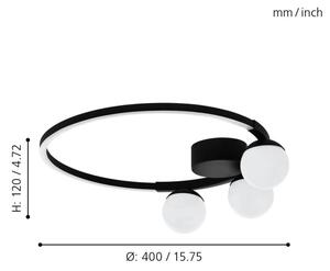 Eglo 99375 - LED таванно осветително тяло PHIANEROS LED/22W/230V