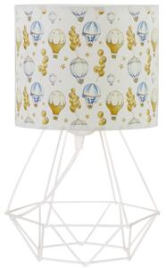 Детска настолна лампа KIDS ROOM 1xE27/60W/230V, диаметър 18 cm, дизайн с балони