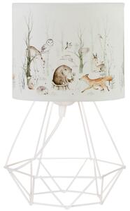 Детска настолна лампа KIDS ROOM 1xE27/60W/230V Ø 18 см с животински мотив