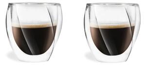 Чаши за капучино с двойни дъна в комплект от 2 бр. 250 ml Cristallo – Vialli Design
