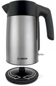 Електрическа кана Bosch TWK7L460, 1.7 л. вместимост, 2400W, инокс
