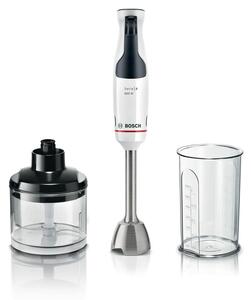 Пасатор Bosch MSM4W220, с кана и чопър, 600W, 1 степен на работа, бял