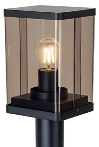 Vъншна лампа 1xE27/60W/230V IP44 черна/кафяво-опушена