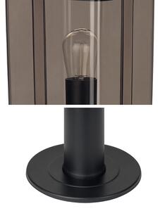 Vъншна лампа 1xE27/60W/230V IP44 черна/кафяво-опушена